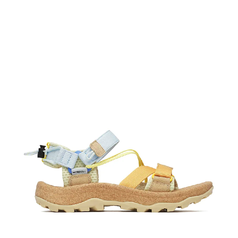 Elegant and sophisticated women's shoes for red carpet eventsMerrell Women's Speed Fusion Sport RMX Sandal in Ice Blue/Hoodoo