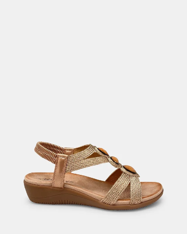 Chic and versatile women's footwearBrook Champagne