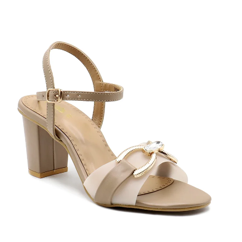 Elegantly crafted women's shoesBeige Formal Sandal L00550023