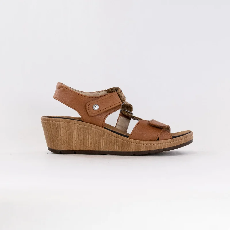 Stylish and comfortable women's shoes for long days at workWolky La Jolla (Women's) - Cognac