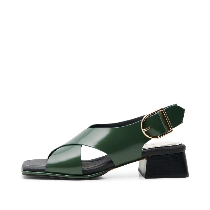 Practical and functional women's footwear solutionsColette sandal leather - ALGAE