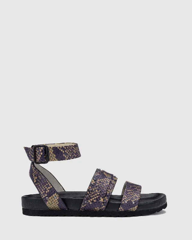 Chic and trendy women's shoes for the officeAster Sandal - Brown Snake