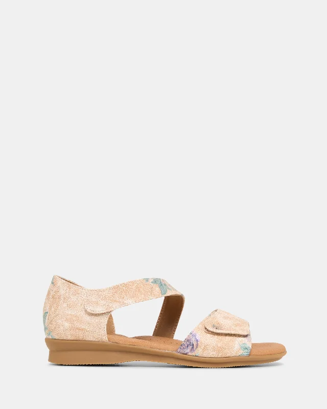 Sleek and modern women's footwear optionsHack Floral Print