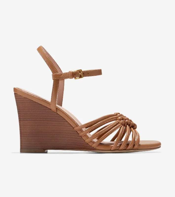 Stylish and comfortable women's shoes for long flightsWomen's Jitney Knot Wedge Sandals