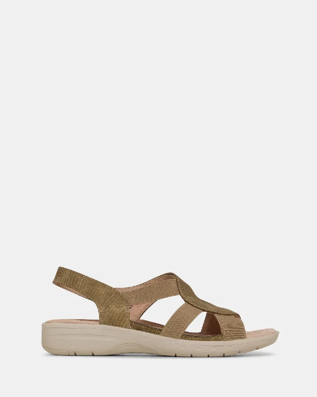Durable and reliable women's shoesAlessia 2 Gold Shimmer