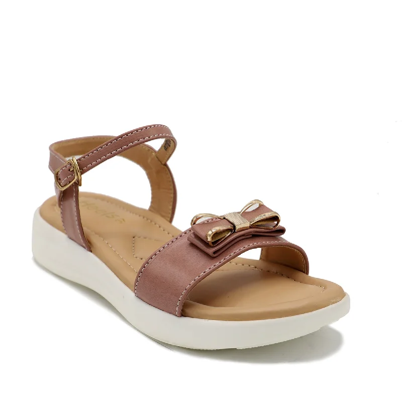 Durable and stylish women's shoes for outdoor activitiesPink Pu Sandal 078108