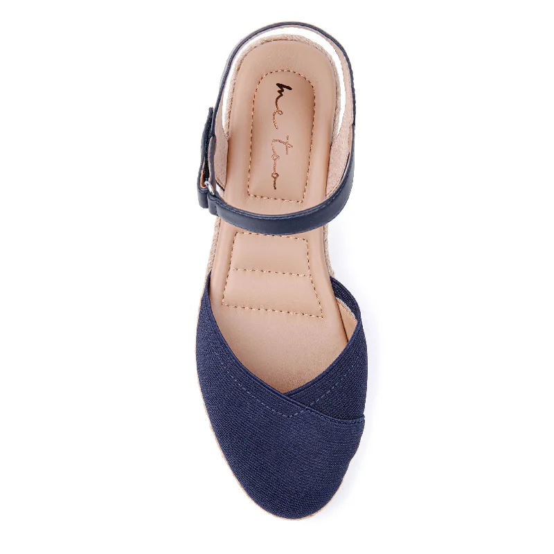 Classy and elegant women's shoes for formal eventsNikkie-Q Mini-Wedge Sandal