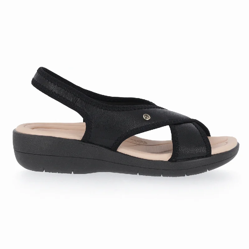 Stylish and comfortable women's shoes for long days at workBlack Sandals for Women (239.011)