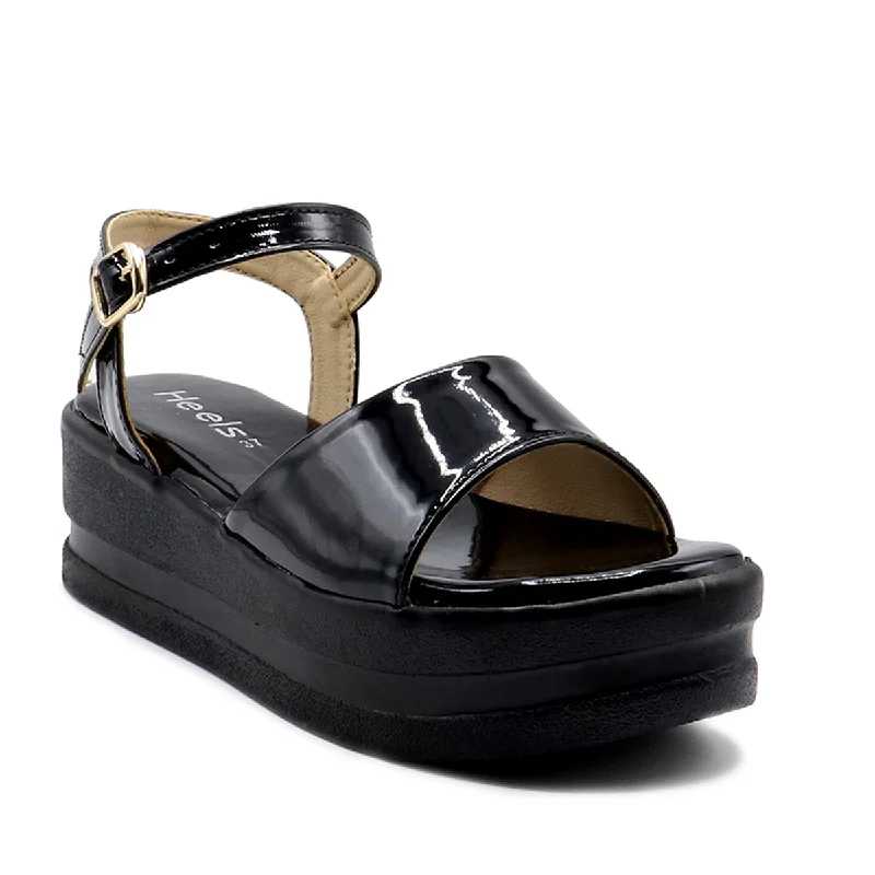 Warm and cozy women's shoes for winterBlack Formal Sandal LRX780001