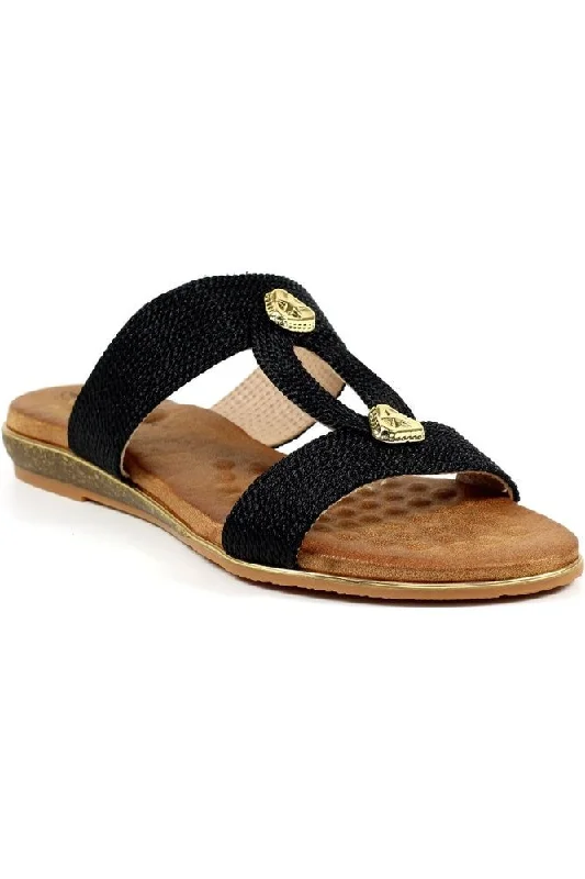 Elegant and sophisticated women's shoes for dinner datesLunar Calow black JLH395