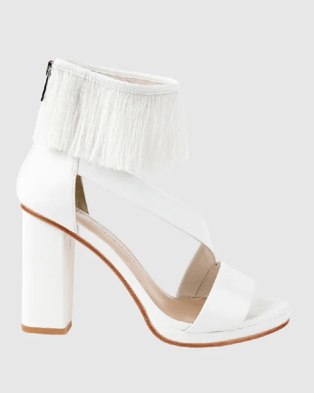 Chic and minimalist women's footwear trendsCharm High Heel - Snow