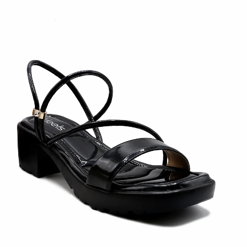Flattering and figure-hugging women's footwearBlack Formal Sandal L00780020