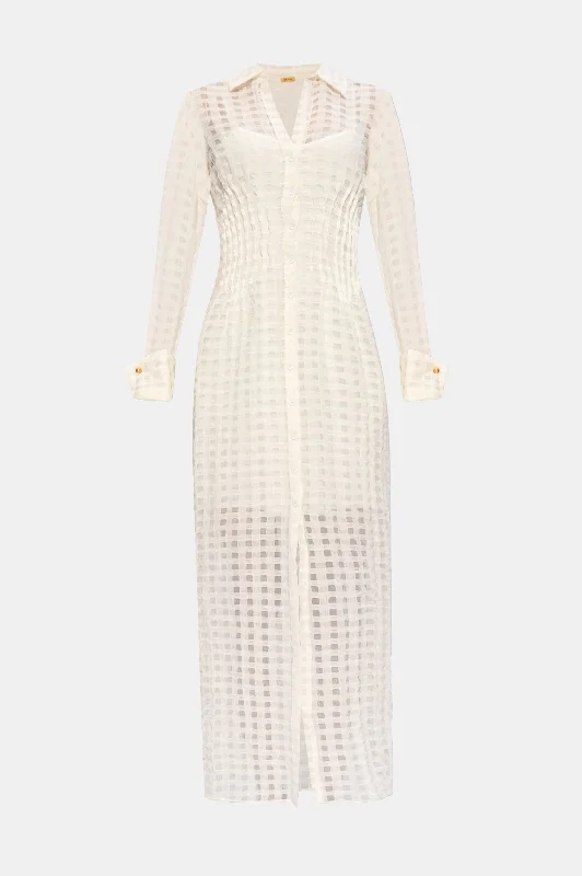 Pernille Dress in Off White