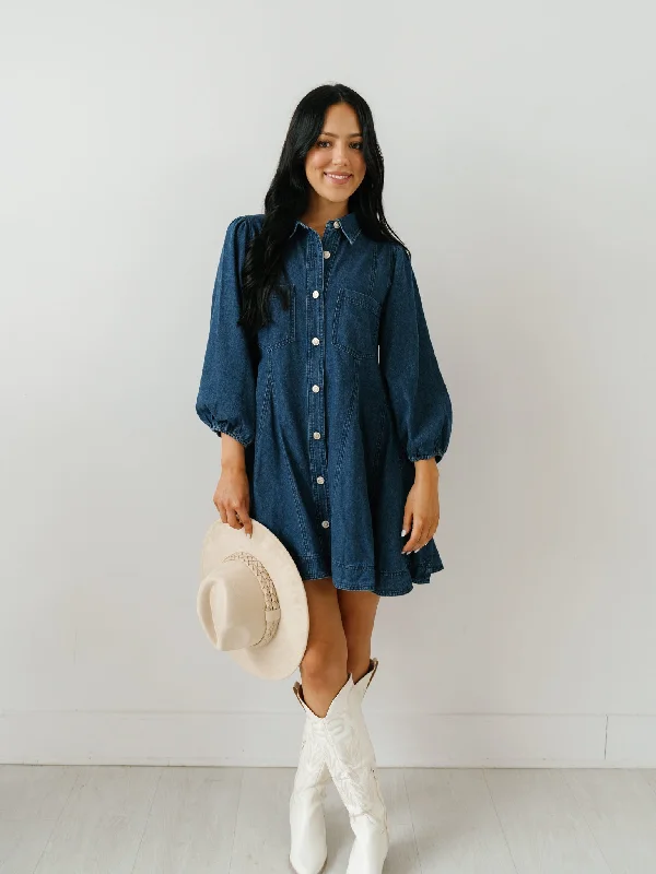 Tina Denim Dress