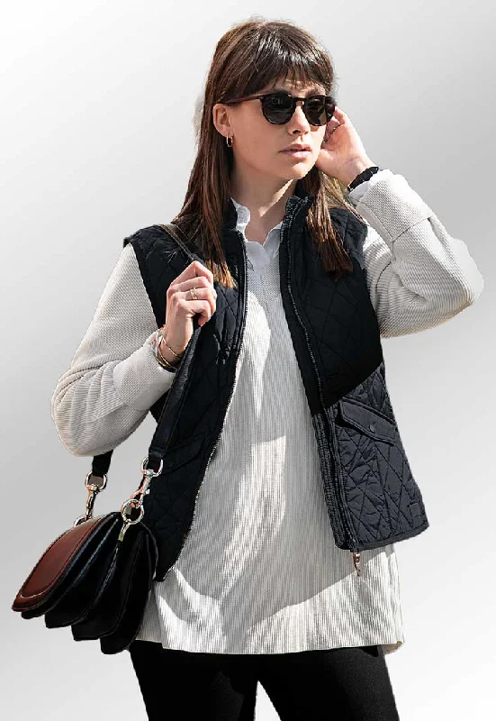 Women’s Camden Diamond Quilted Gilet NB46F