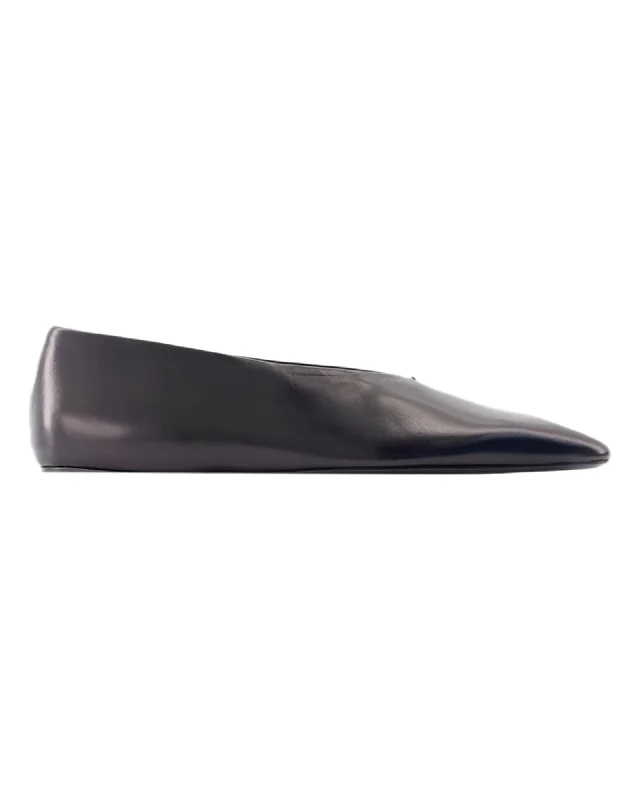 Ballerinas - Jil Sander - Leather - Black