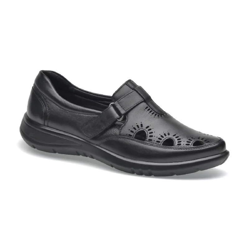 Celeste Lambskin Shoes In Black