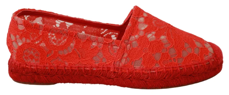 Dolce & Gabbana  Viscose Espadrilles Flat Women's Shoes