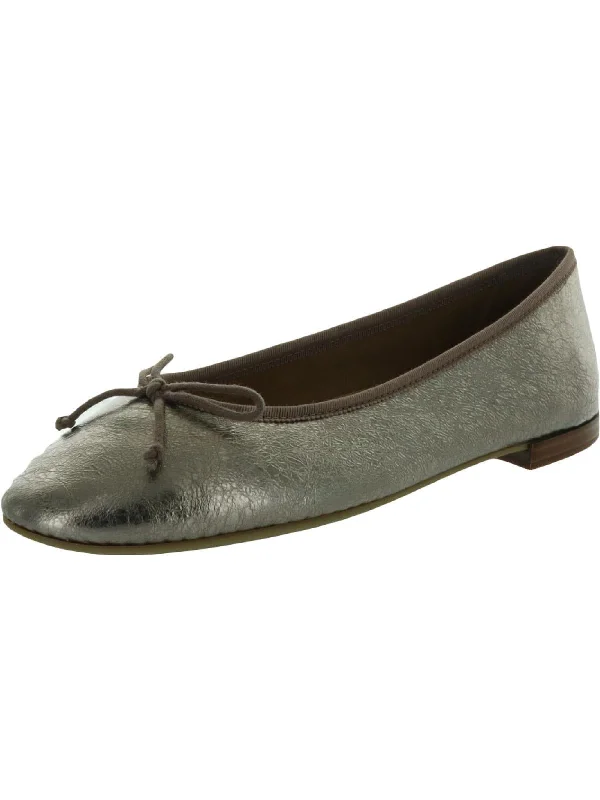 Homerun Womens Bow Ballet Flats