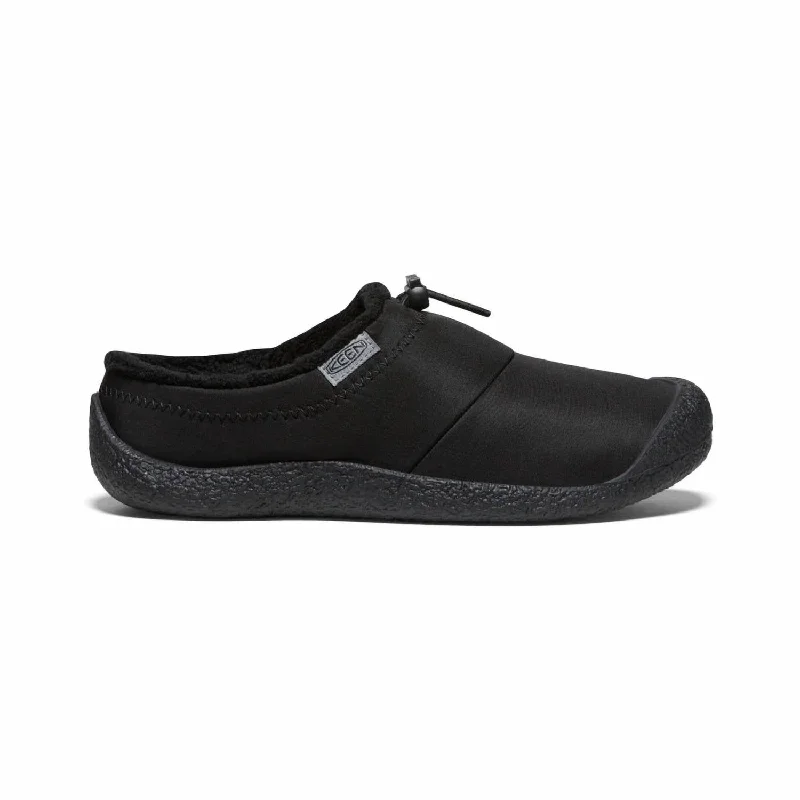 Women's Howser Iii Slide In Black Smooth Nylon