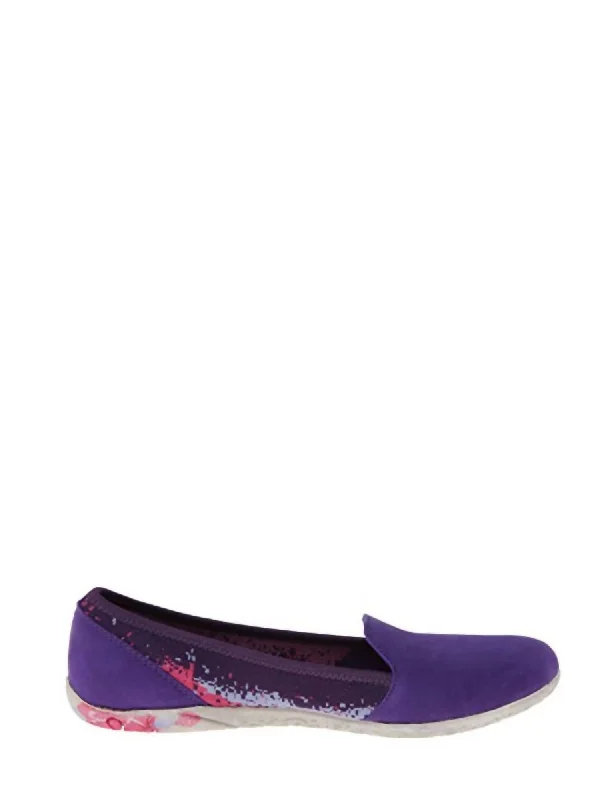 Women's Mimix Mingle Flat Shoes In Purple