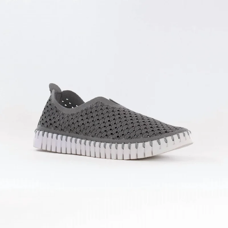 Women's Nubuck Upper Tulip Shoes In Grey