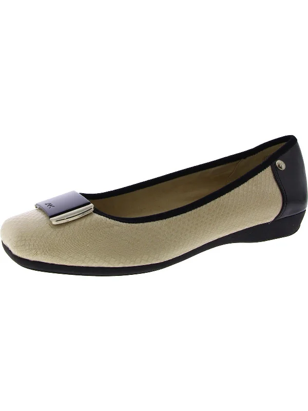 Womens Patent Flat Ballet Flats