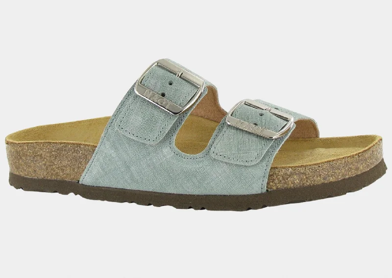 Women's Santa Barbara Linen Leather In Teal