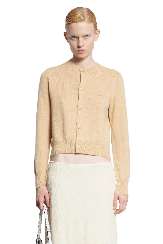 ACNE STUDIOS WOMAN BEIGE KNITWEAR