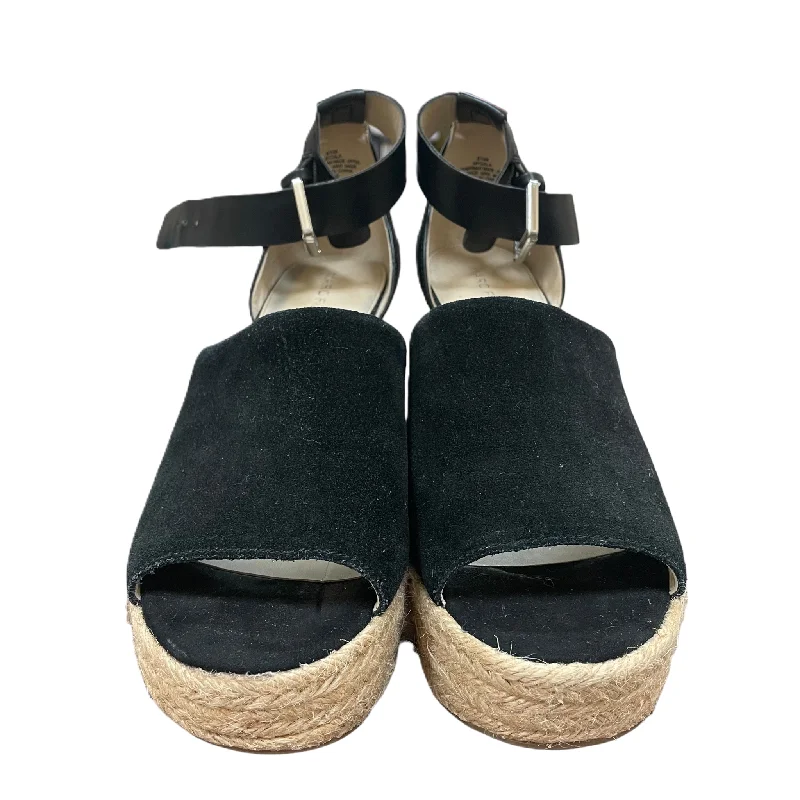 Comfy and stylish women's shoes for everyday comfortBlack Sandals Heels Platform By Mark Fisher, Size: 9.5