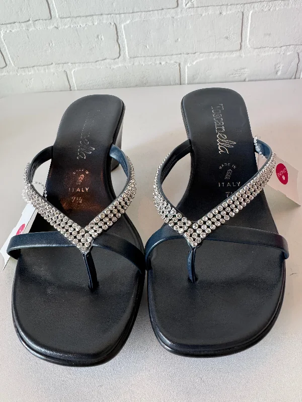 Flattering and stylish women's shoes for petite feetSandals Heels Block By Cmc In Blue, Size: 7.5