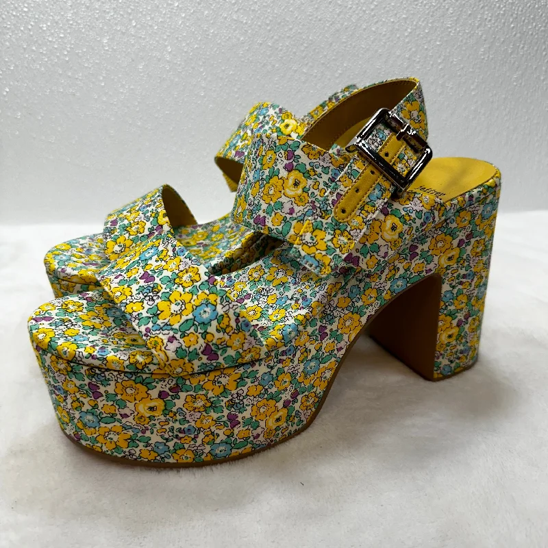 Comfy and stylish women's shoes for lounging around the houseSandals Heels Block By Jeffery Campbell, Size: 8