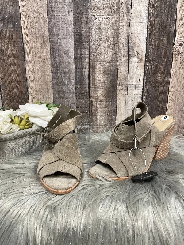 Classic and timeless women's footwear choicesSandals Heels Block By Marc Fisher In Brown, Size: 9