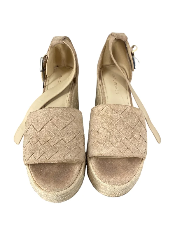 Vibrant and colorful women's shoe collectionsSandals Heels Block By Marc Fisher In Tan, Size: 8