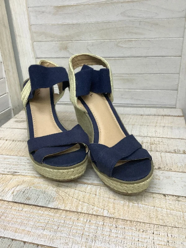 Stylish and elegant women's shoes for weddingsSandals Heels Block By Merona In Navy, Size: 7.5