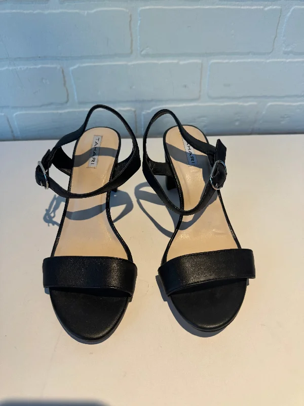 Elegant and refined women's shoe designsSandals Heels Block By Tahari By Arthur Levine In Black, Size: 6