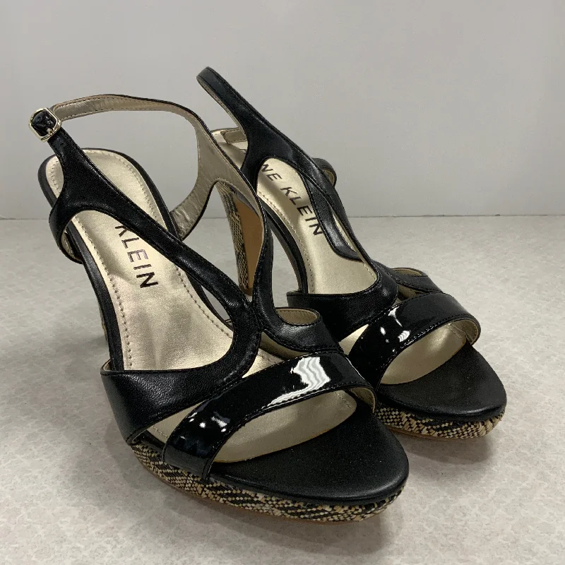 Effortlessly stylish women's shoe choicesSandals Heels Stiletto By Anne Klein In Black, Size: 9.5
