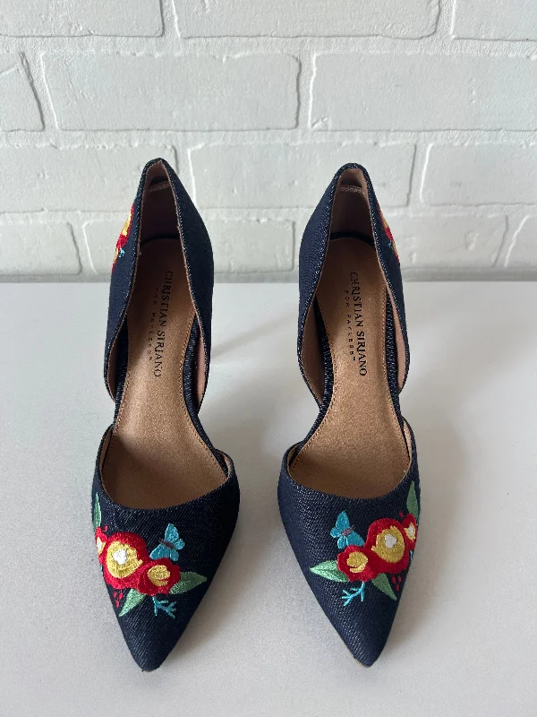 Chic and trendy women's shoe fashionsSandals Heels Stiletto By Christian Siriano For Payless In Blue & Red, Size: 6