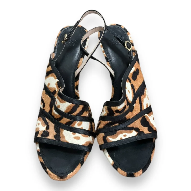 Elegant and classic women's shoes for prom nightSandals Heels Stiletto By Louise Et Cie In Animal Print, Size: 10