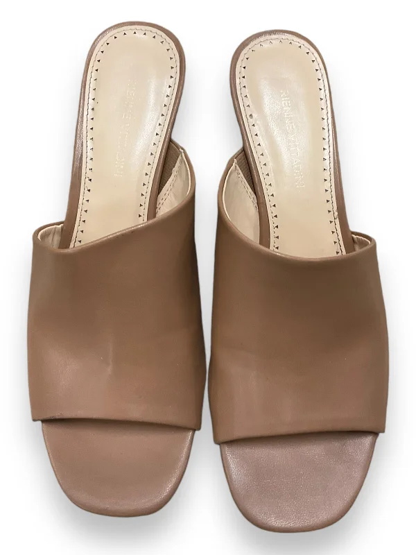 Comfortable and supportive women's shoes for all-day wearSandals Heels Wedge By Adrienne Vittadini In Brown, Size: 8.5