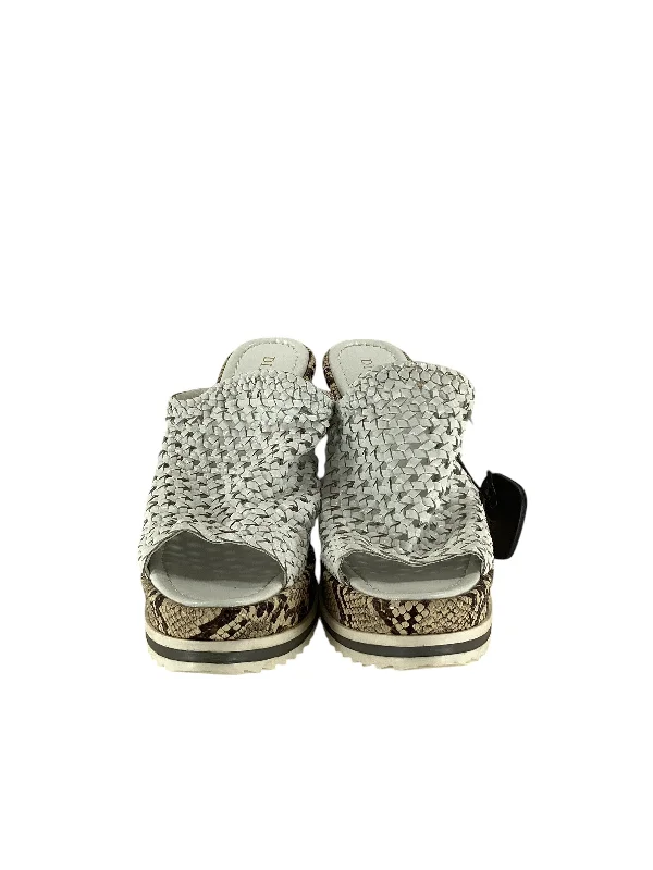 Stylish and affordable women's shoesSandals Heels Wedge By Diba In Snakeskin Print, Size: 10