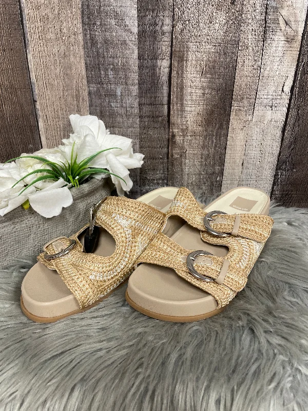 Comfortable and supportive women's shoes for all-day wearSandals Heels Wedge By Dolce Vita In Beige, Size: 8