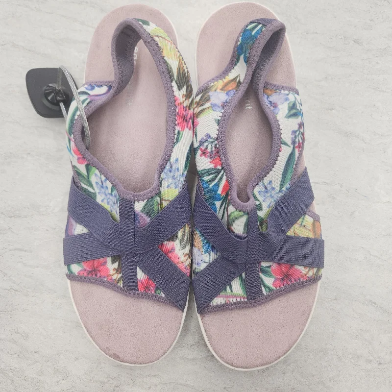 Practical and functional women's footwear solutionsSandals Heels Wedge By Easy Spirit In Multi-colored, Size: 10