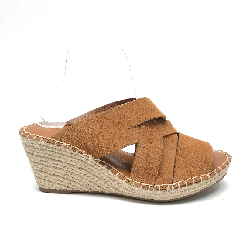 Stylish and practical women's shoes for rainy daysSandals Heels Wedge By Gentle Souls  Size: 10