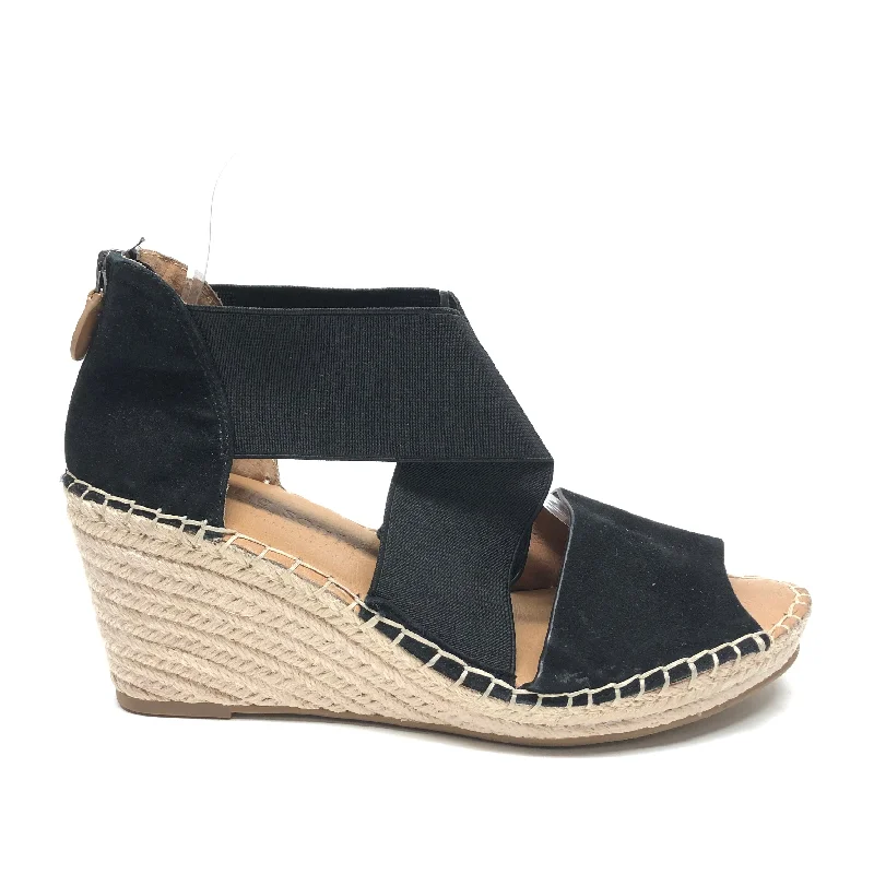 Luxurious and comfortable women's shoe options for special occasionsSandals Heels Wedge By Gentle Souls  Size: 9