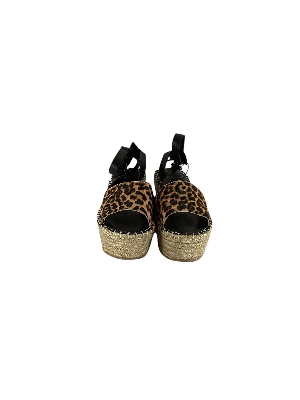 Luxurious and opulent women's shoe optionsSandals Heels Wedge By Matisse In Animal Print, Size: 9
