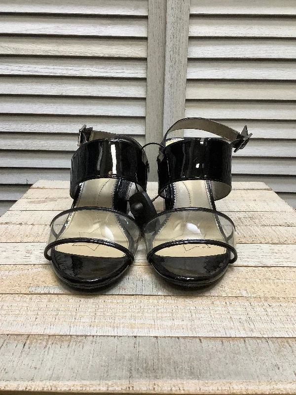 Comfy and stylish women's shoes for everyday comfortBlack Sandals Heels Block Circus By Sam Edelman, Size 9
