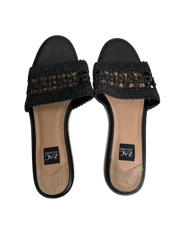Luxurious and comfortable women's shoe options for special occasionsBlack Sandals Heels Block Zac Posen, Size 9 Luxurious and comfortable women's shoe options for special occasionsBlack Sandals Heels Block Zac Posen, Size 9