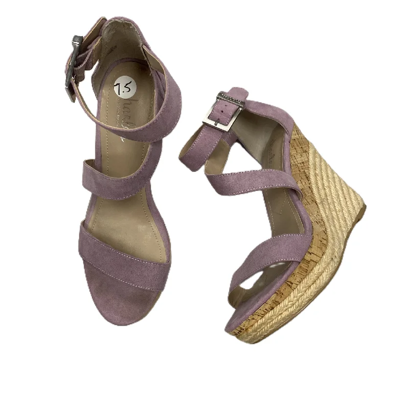 Chic and stylish women's shoes that complement every outfit and occasioLilac Sandals Heels Wedge By Charles By Charles David, Size: 7.5