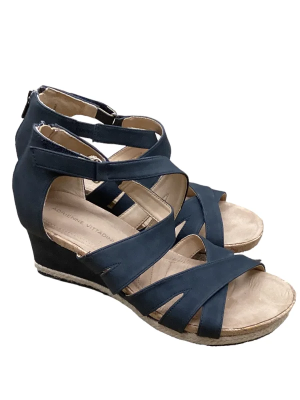 Luxurious and opulent women's shoe optionsSandals Heels Block By Adrienne Vittadini In Black, Size: 10